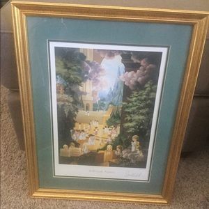 Precious Moments Sam Butcher Print Original